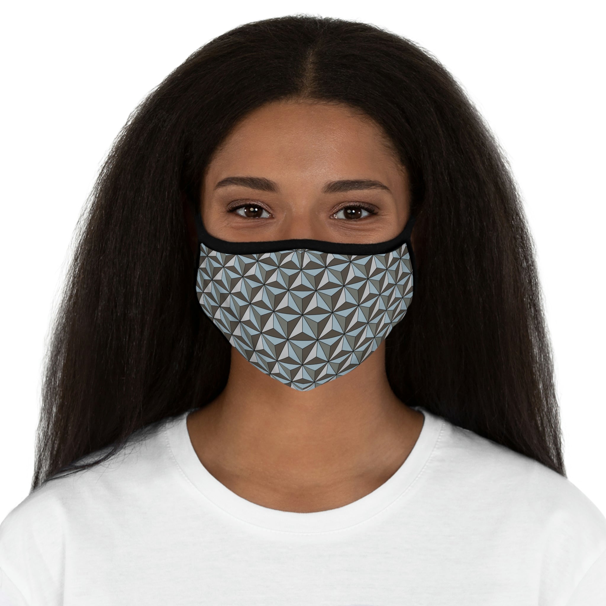 Space Ship Earth Inspired Face Mask