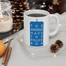 The Angels Have the Police Box Mug