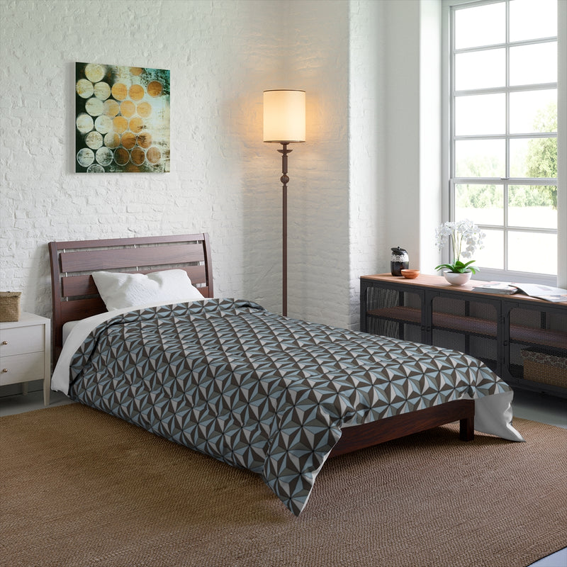 Space Ship Earth Inspired Comforter