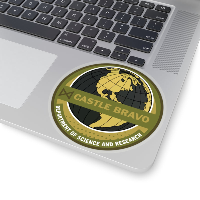 Castle Bravo Round Stickers