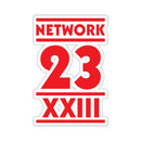 Network 23 Stickers