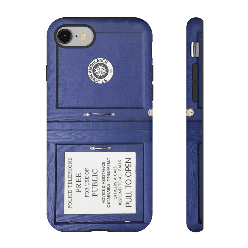 Blue Box Phone Case