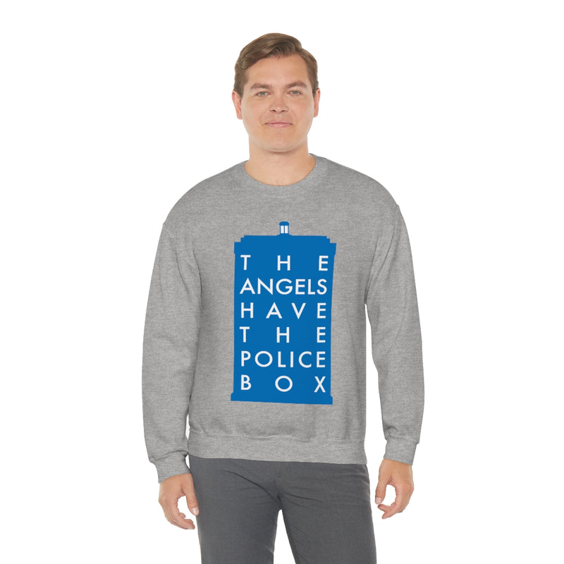 The Angels Have the Police Box Sweatshirt