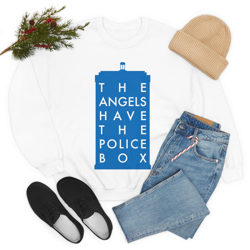 The Angels Have the Police Box Sweatshirt