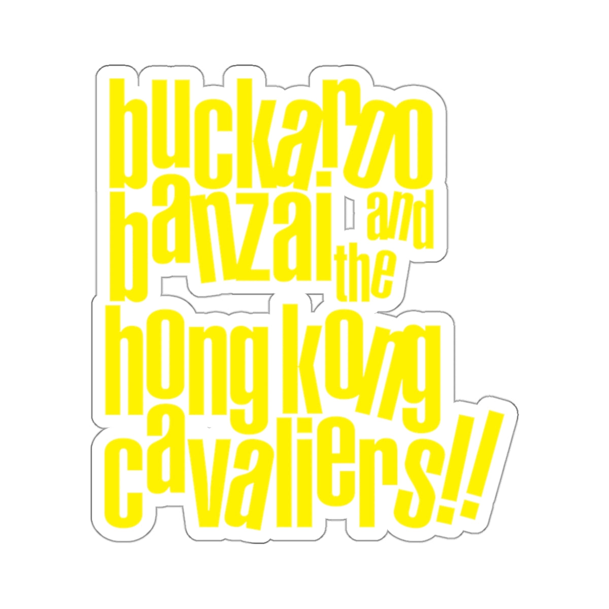 BB - Hong Kong Cavaliers Stickers