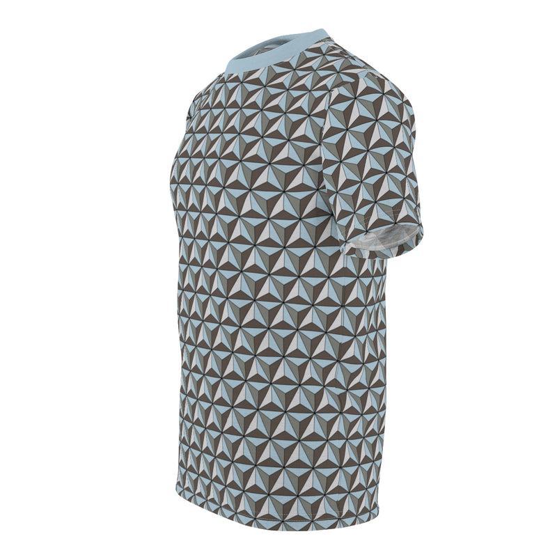 Space Ship Earth Inspired AOP Tee