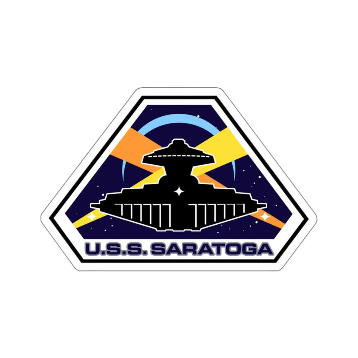 SAAB - USS Saratoga Stickers