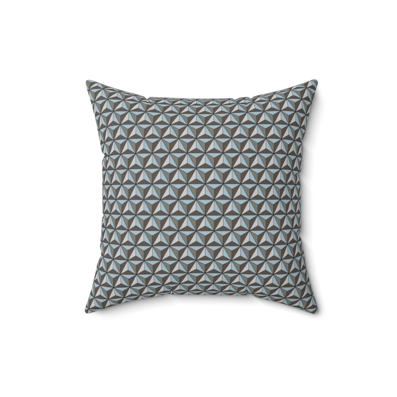 Space Ship Earth Inspired Pillow