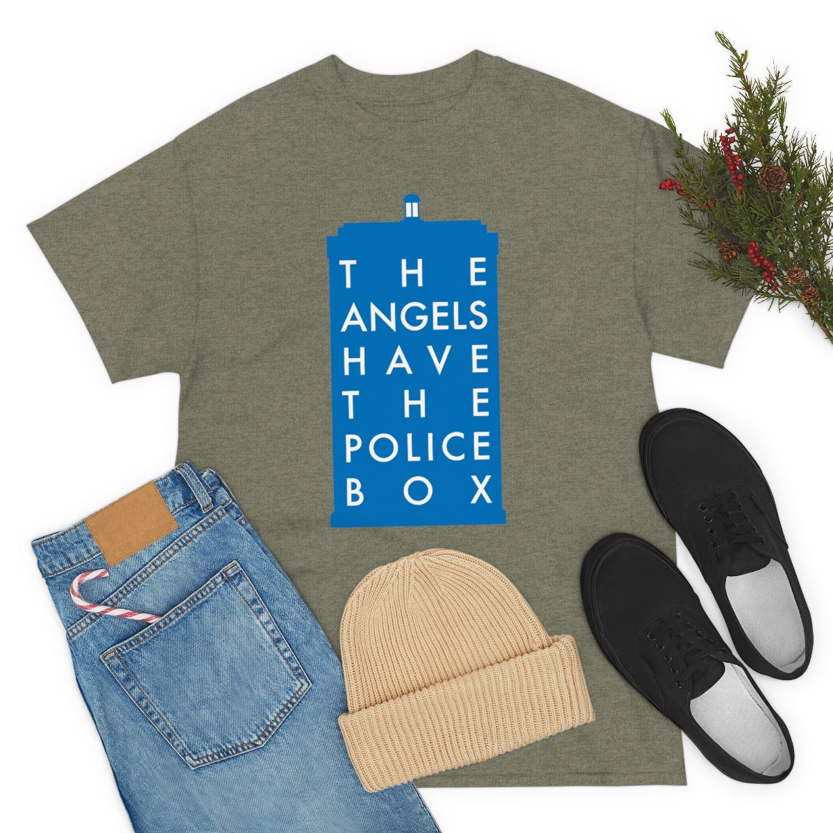The Angels Have the Police Box Tee