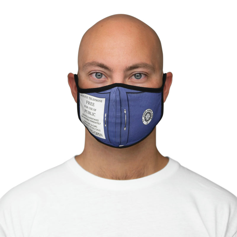 Police Call Box Face Mask