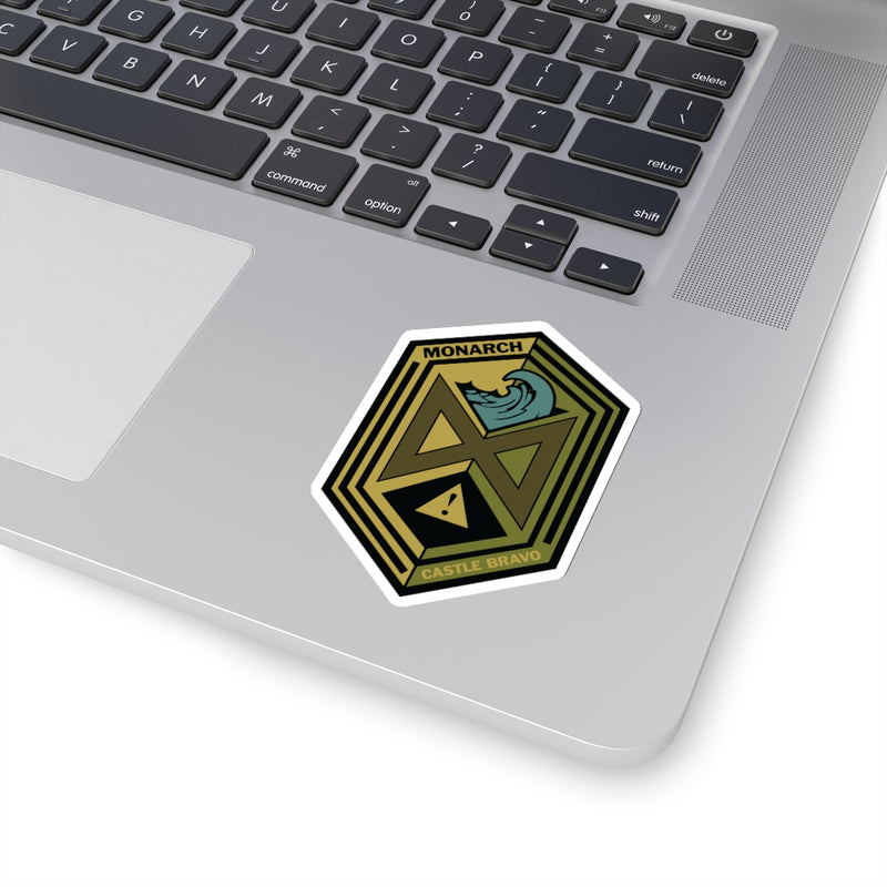 Castle Bravo Hex Stickers