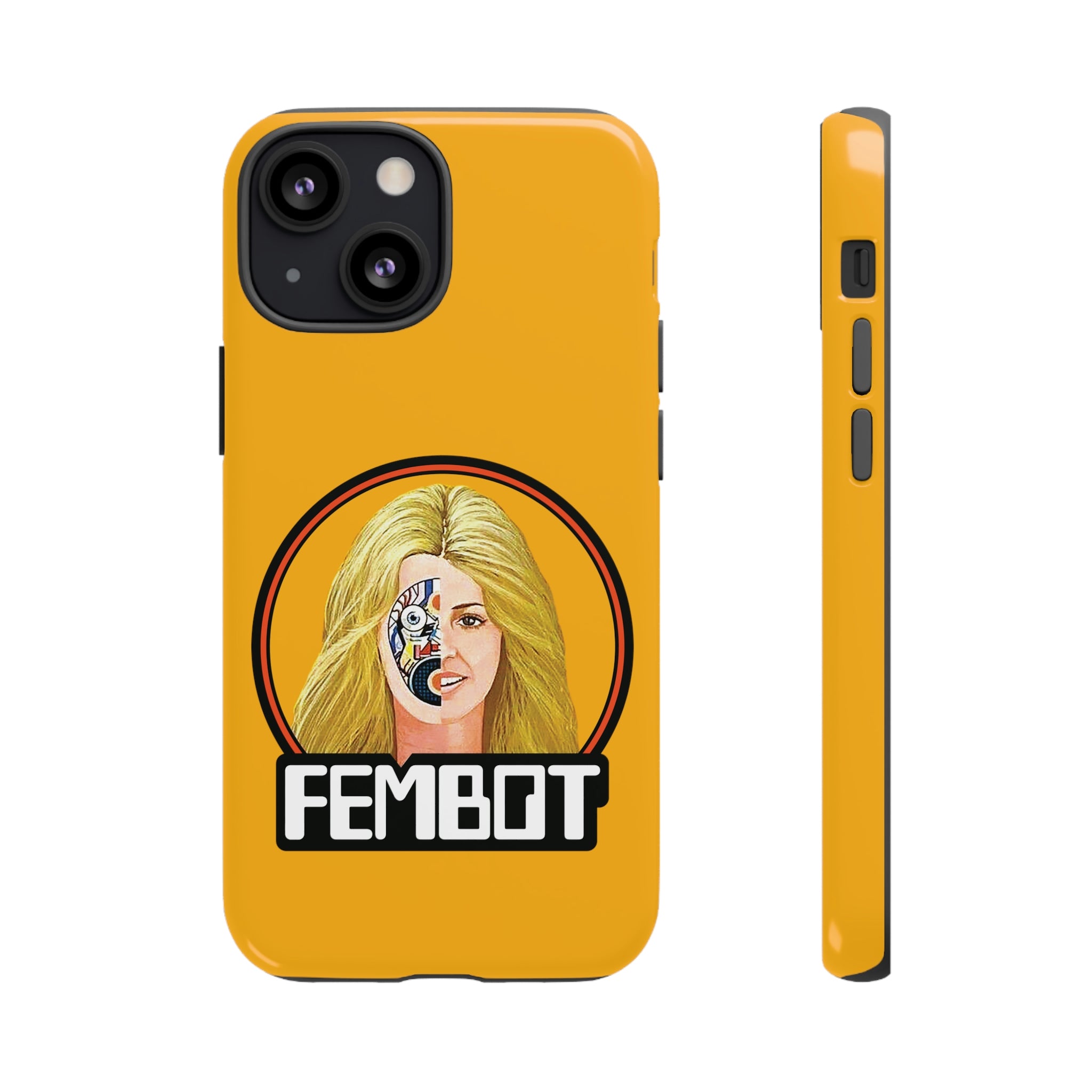 BW - FEMBOT Phone Case