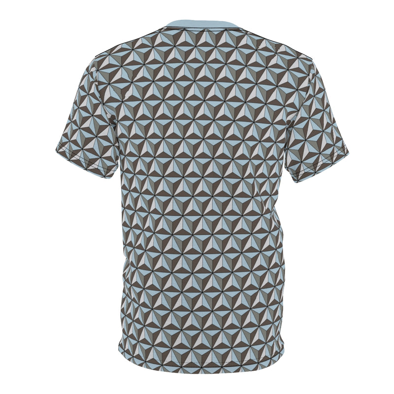 Space Ship Earth Inspired AOP Tee