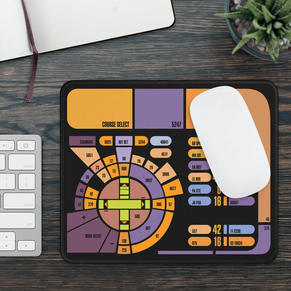 Space Fleet Conn Control Gaming Mouse Pad