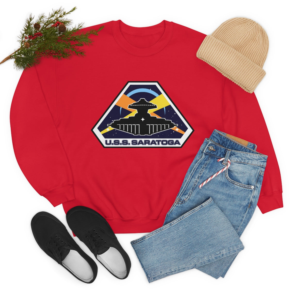 SAAB - USS Saratoga Sweatshirt