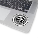 Time Variance Authority Round Stickers