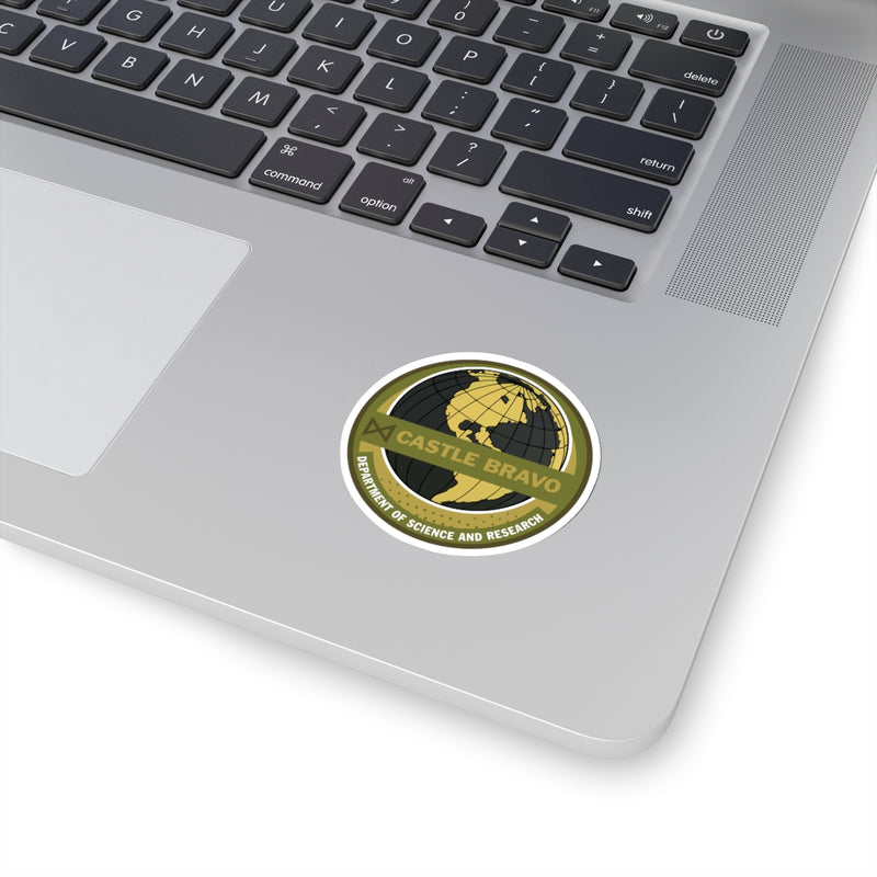 Castle Bravo Round Stickers