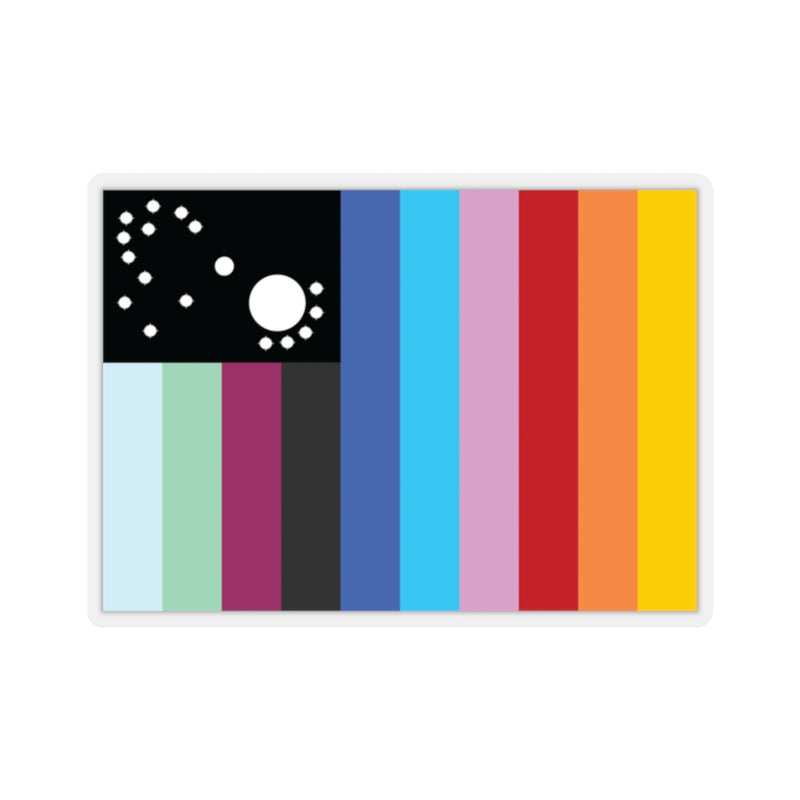 1999 - Astronaut Flag Stickers