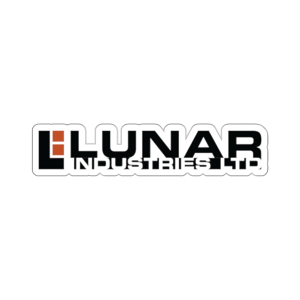 Lunar Industries #1 Stickers