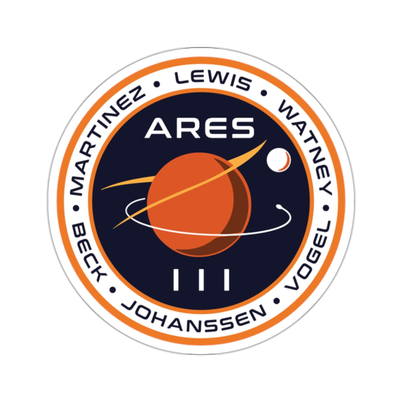 ARES III Stickers