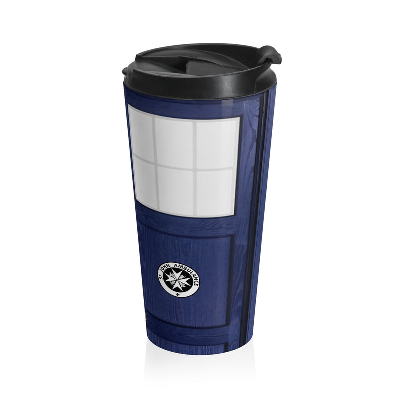 Blue Box Stainless Steel Travel Mug