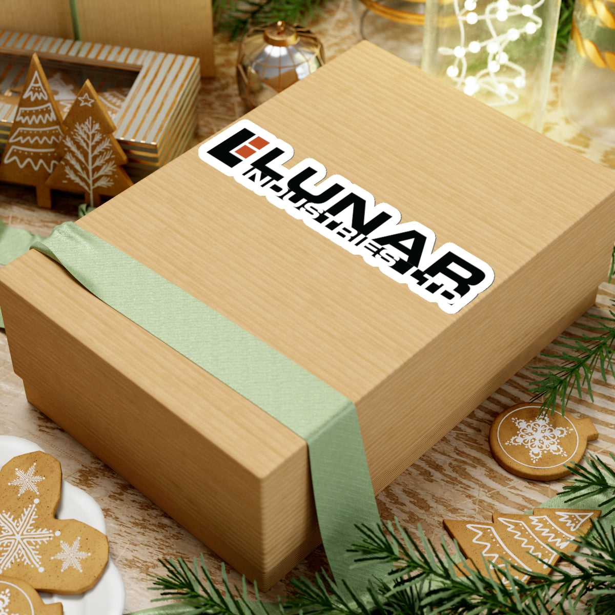 Lunar Industries #1 Stickers
