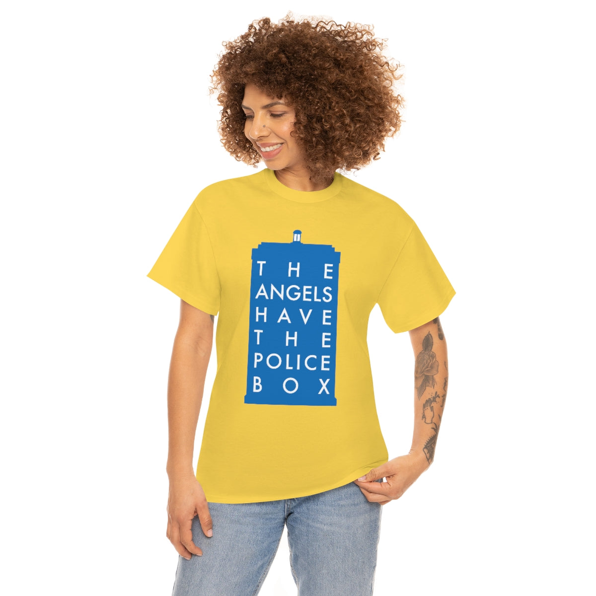The Angels Have the Police Box Tee