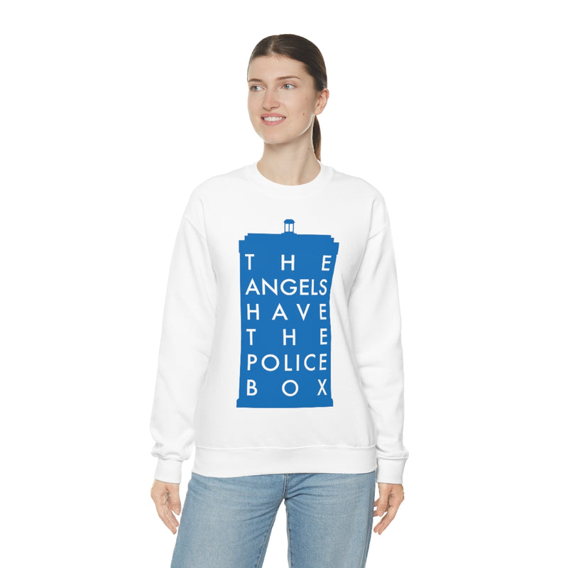 The Angels Have the Police Box Sweatshirt