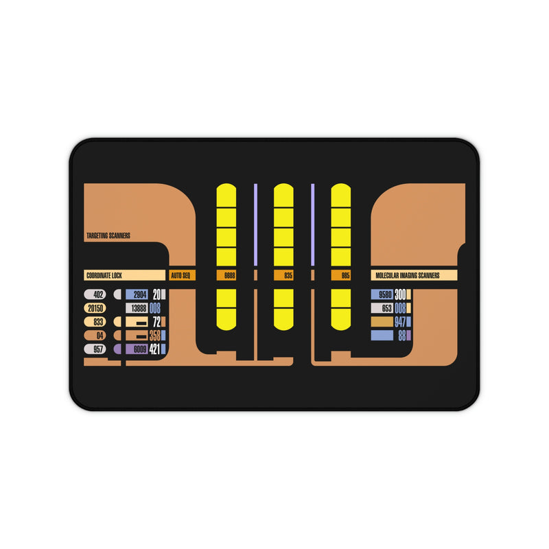 Space Fleet Transportation Desk Mat