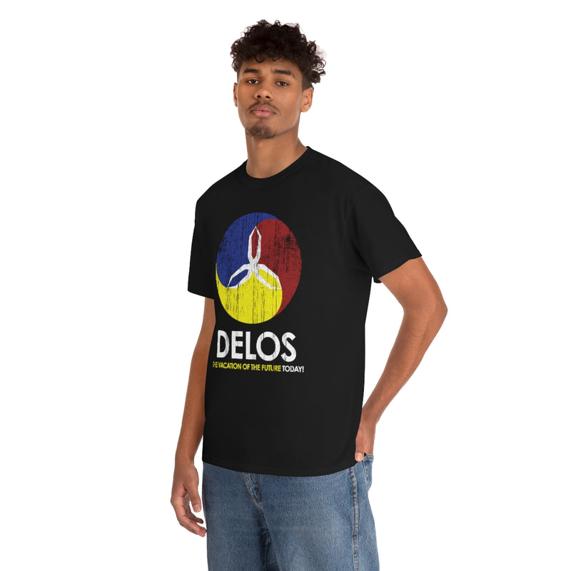 Robot World OLD Distressed V2 Tee