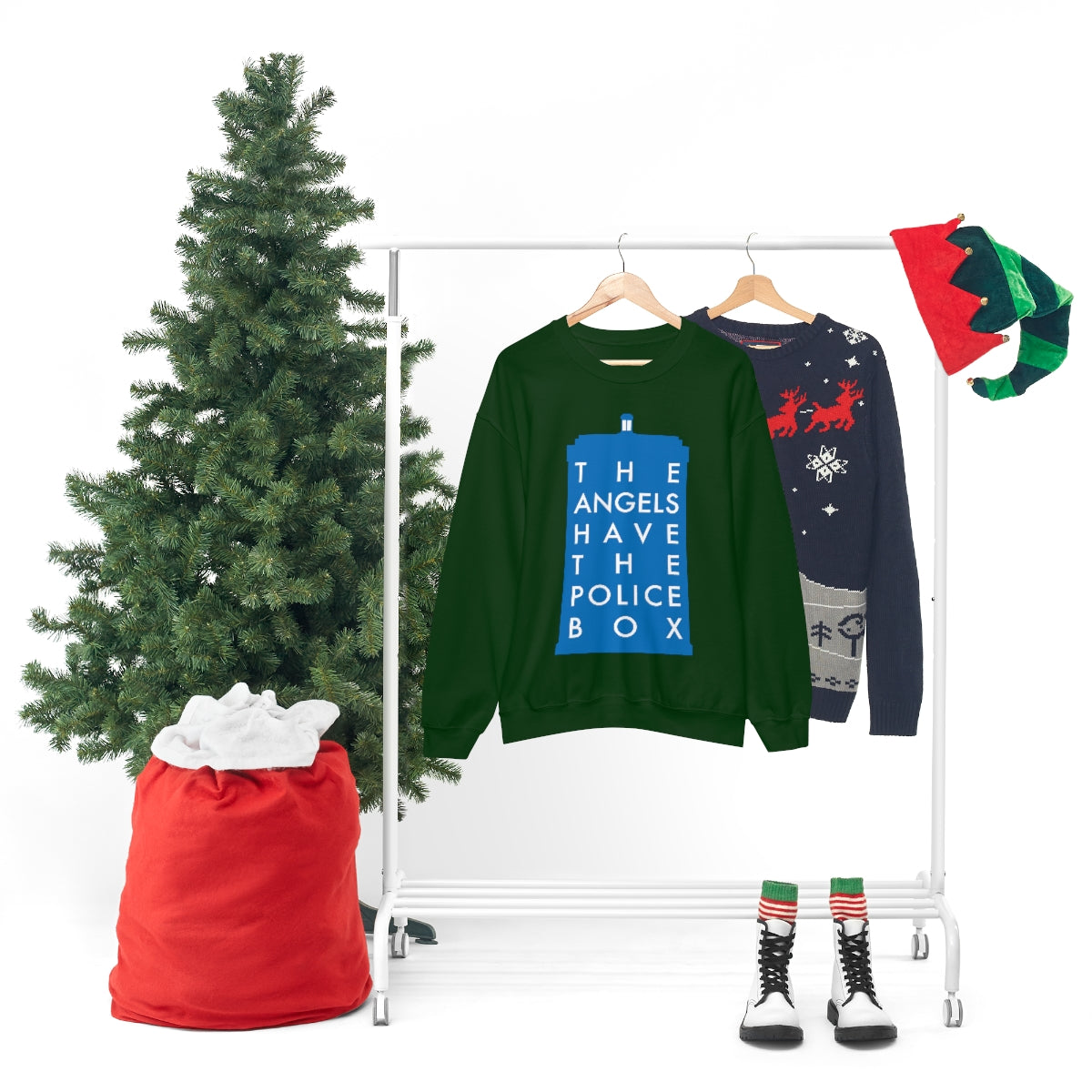 The Angels Have the Police Box Sweatshirt