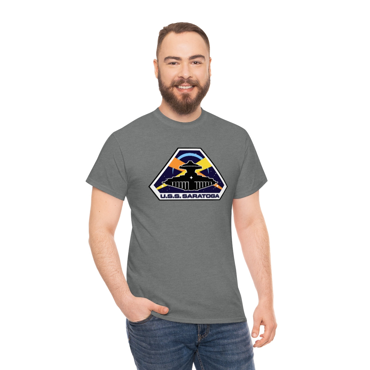 SAAB - USS Saratoga Tee