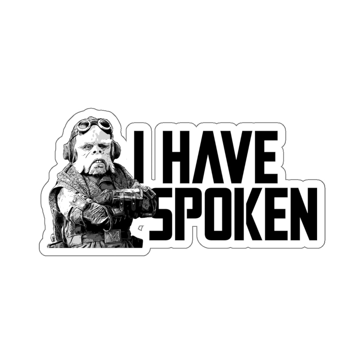 MD - I Have Spoken #2 Stickers