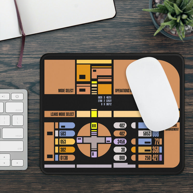 Space Fleet Operational Gaming Mouse Pad
