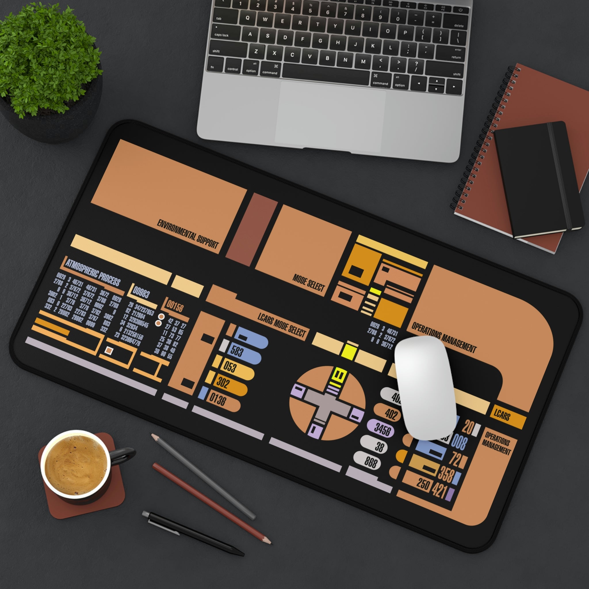 Space Fleet Operational Desk Mat