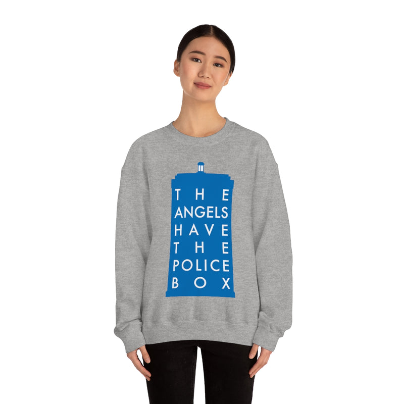 The Angels Have the Police Box Sweatshirt
