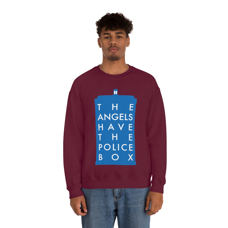 The Angels Have the Police Box Sweatshirt
