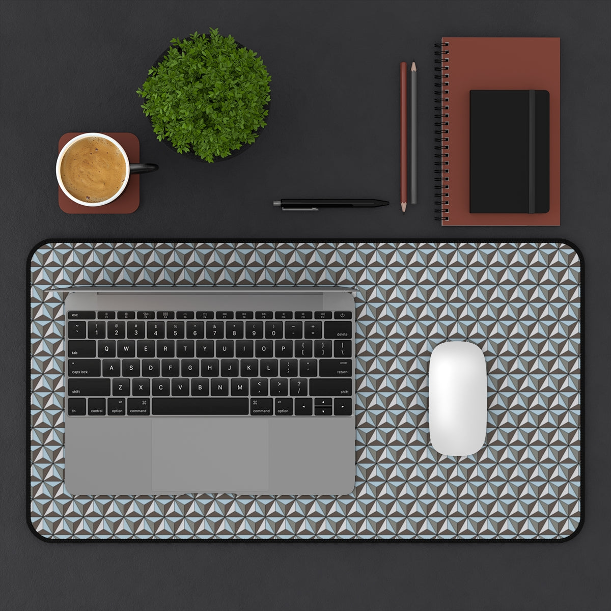 Space Ship Earth Inspired Desk Mat