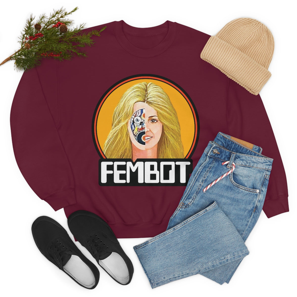 BW - FEMBOT Sweatshirt