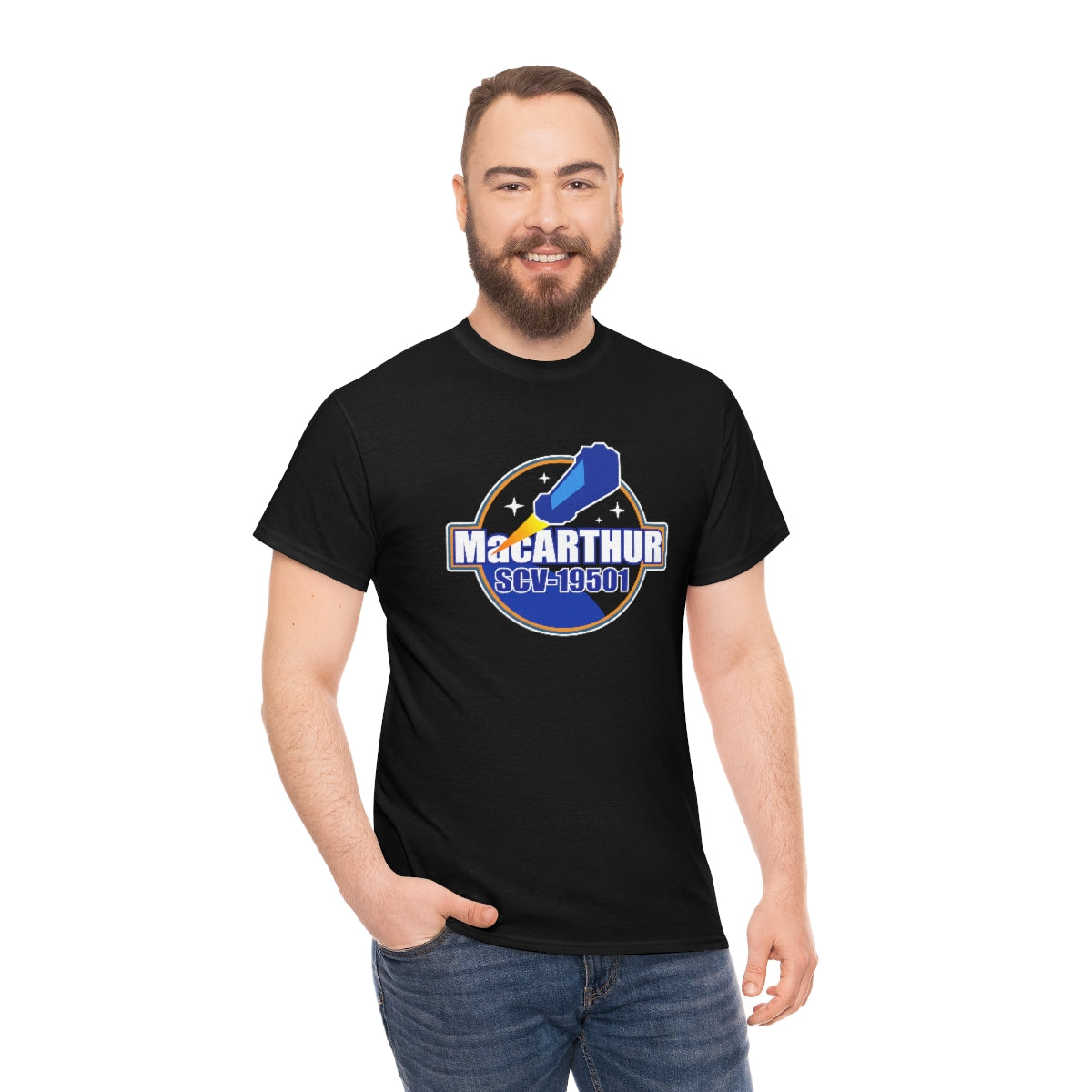 SAAB - USS McArthur Tee