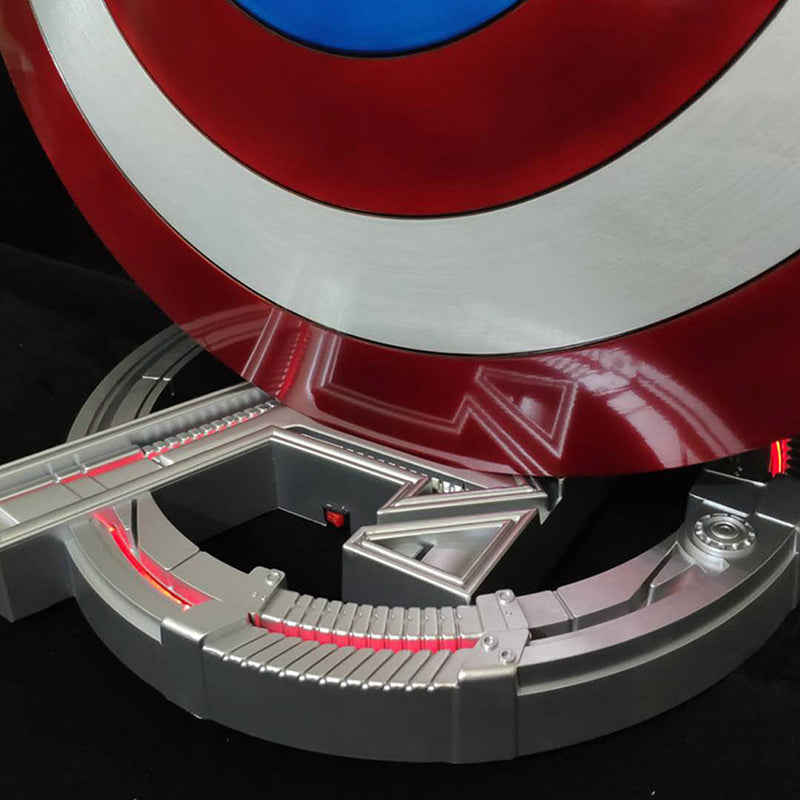 1:1 Captain America Avengers Light Up Stand