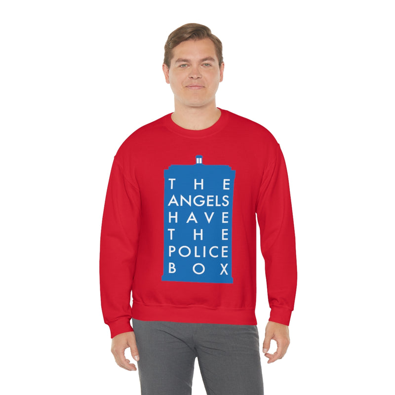 The Angels Have the Police Box Sweatshirt
