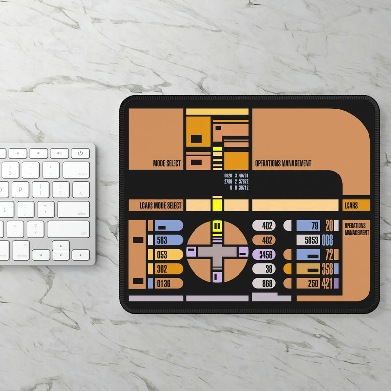 Space Fleet Operational Gaming Mouse Pad