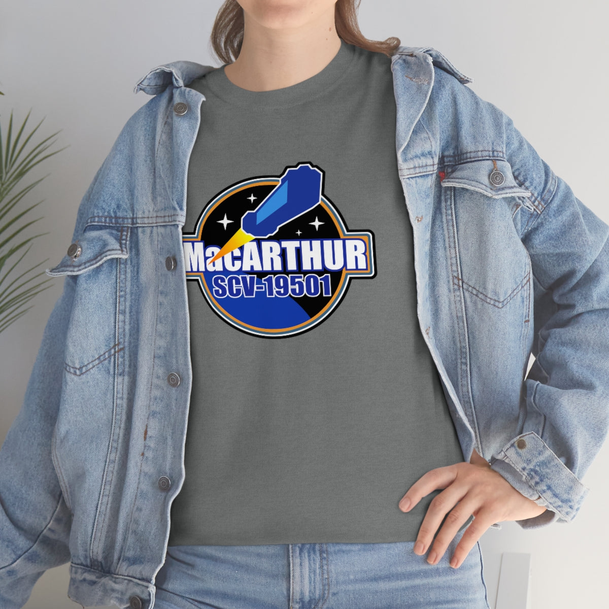 SAAB - USS McArthur Tee