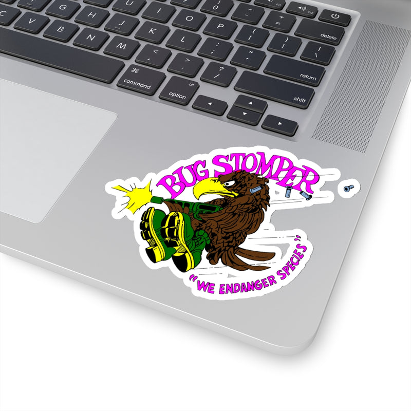 Bug Stomper Stickers