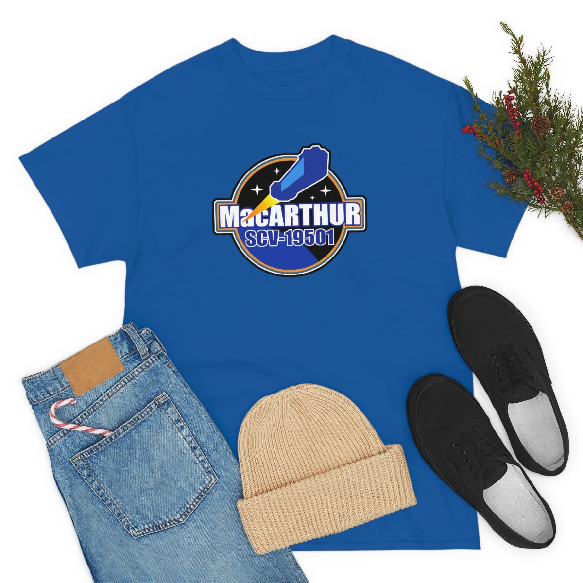SAAB - USS McArthur Tee