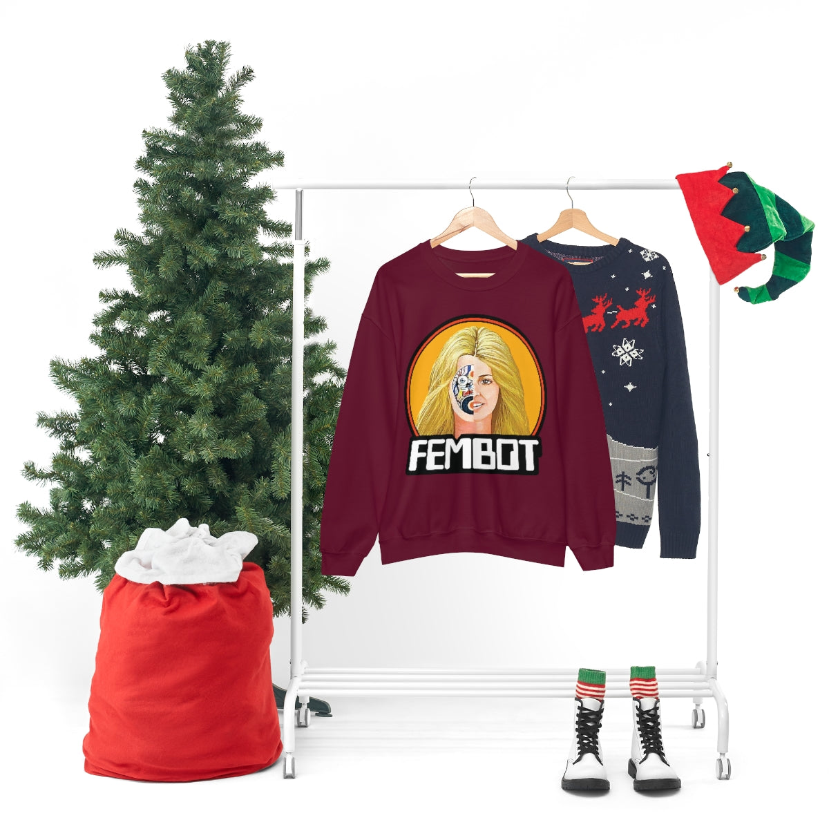 BW - FEMBOT Sweatshirt