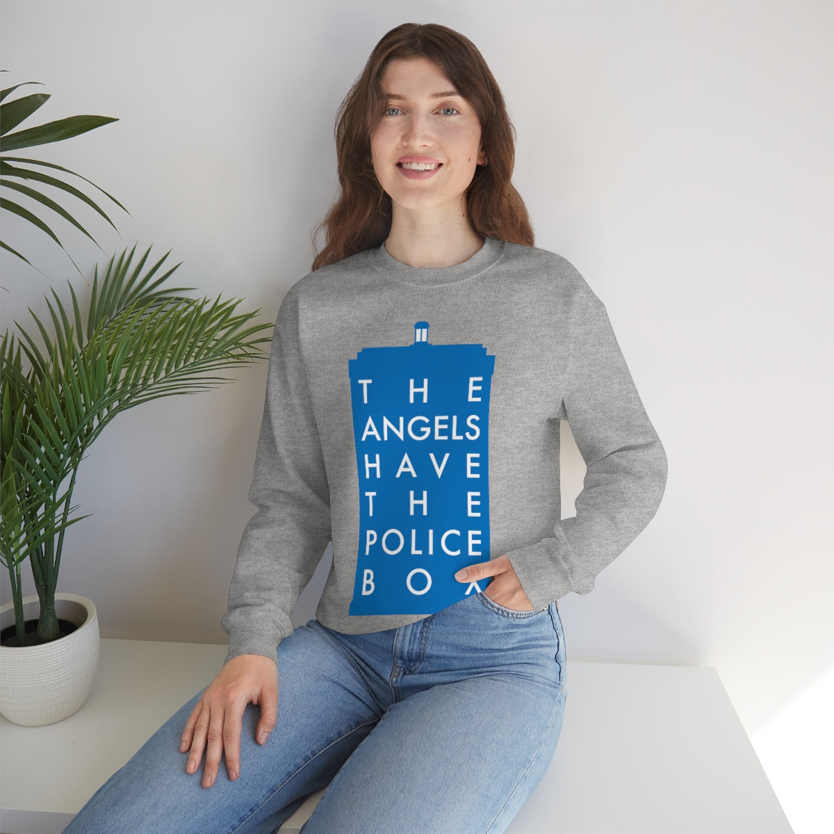 The Angels Have the Police Box Sweatshirt