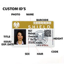 1:1 SHIELD Badge and Wallet