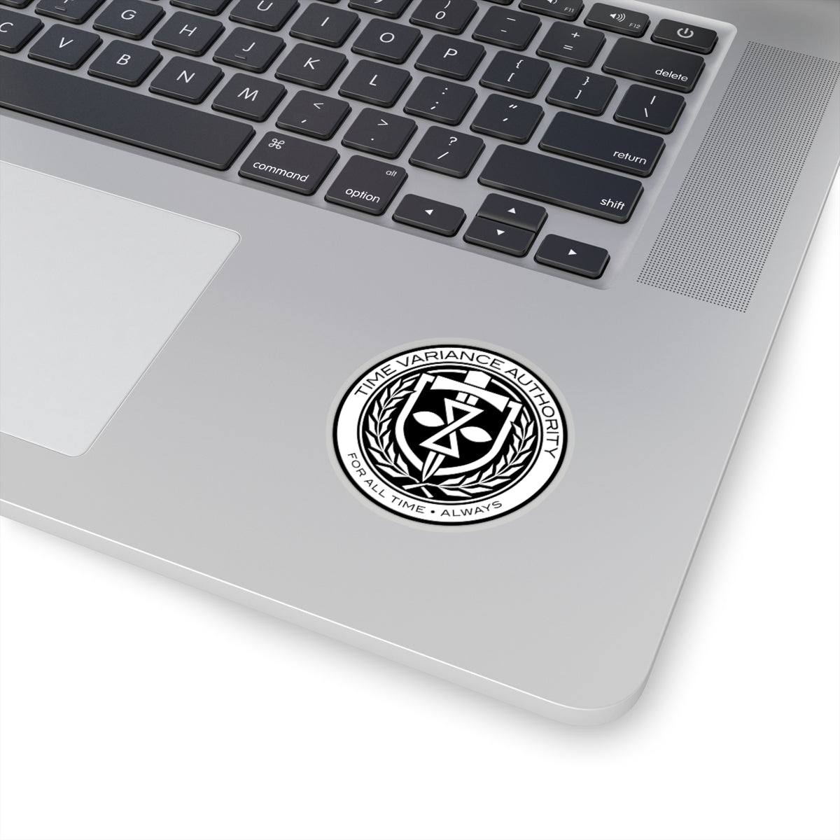 Time Variance Authority Round Stickers